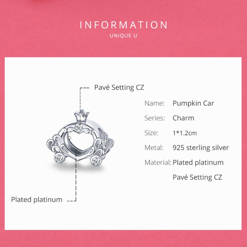 Casual Cute Pumpkin Crown Sterling Silver Inlay Zircon Jewelry Accessories display picture 3