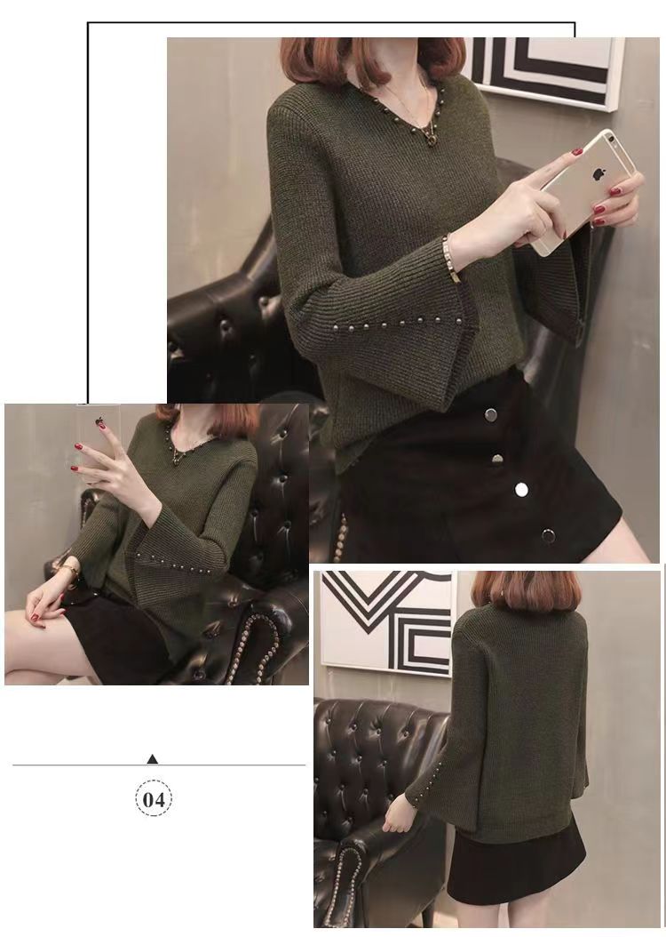 Women's Knitwear Long Sleeve Sweaters & Cardigans Casual Solid Color display picture 7