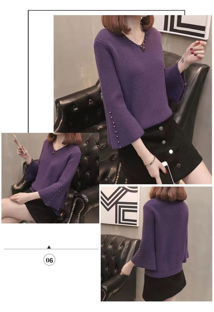 Women's Knitwear Long Sleeve Sweaters & Cardigans Casual Solid Color display picture 9