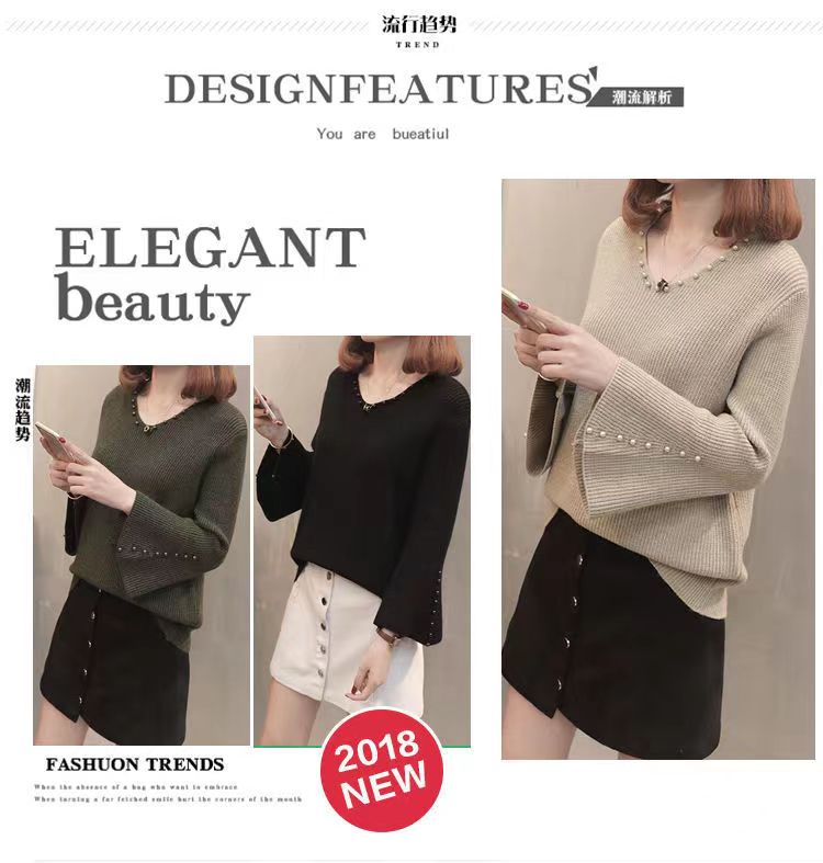 Women's Knitwear Long Sleeve Sweaters & Cardigans Casual Solid Color display picture 13