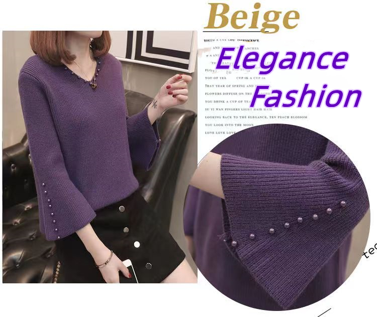 Women's Knitwear Long Sleeve Sweaters & Cardigans Casual Solid Color display picture 14