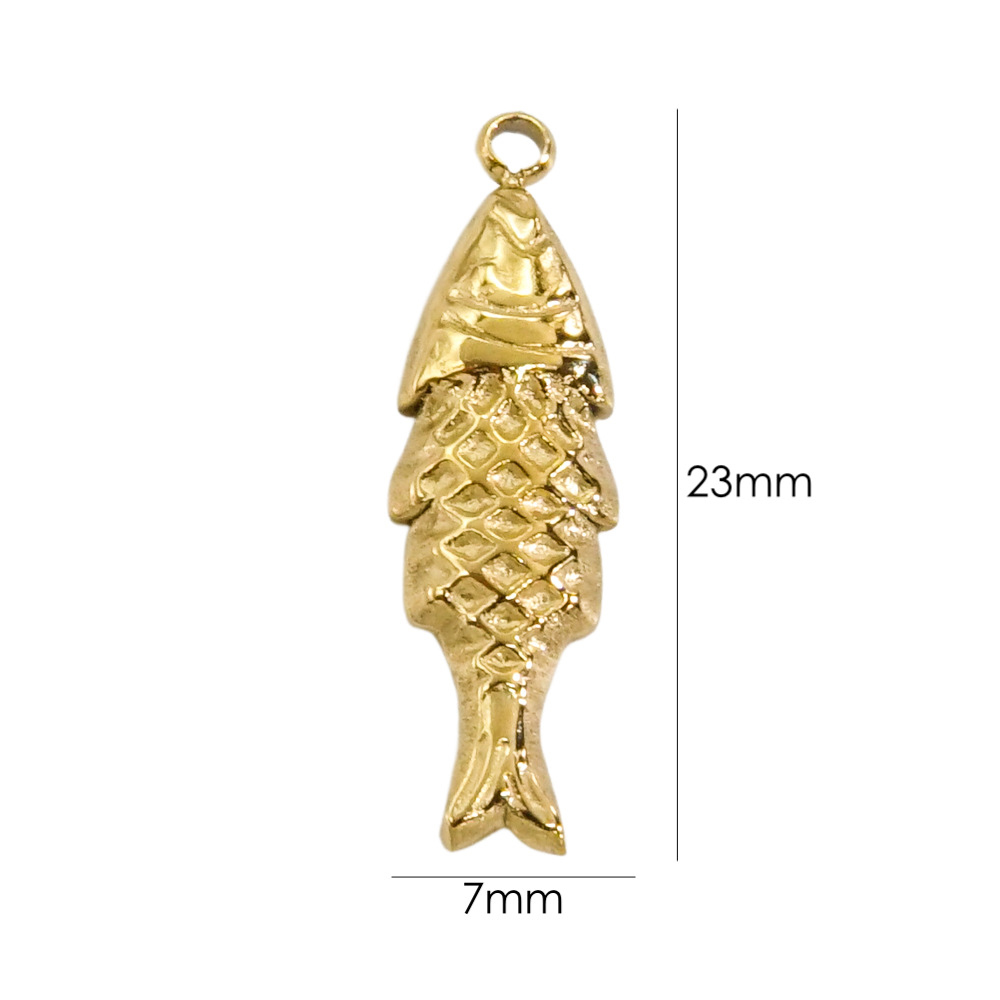 1 Piece 304 Stainless Steel 14K Gold Plated Starfish display picture 15