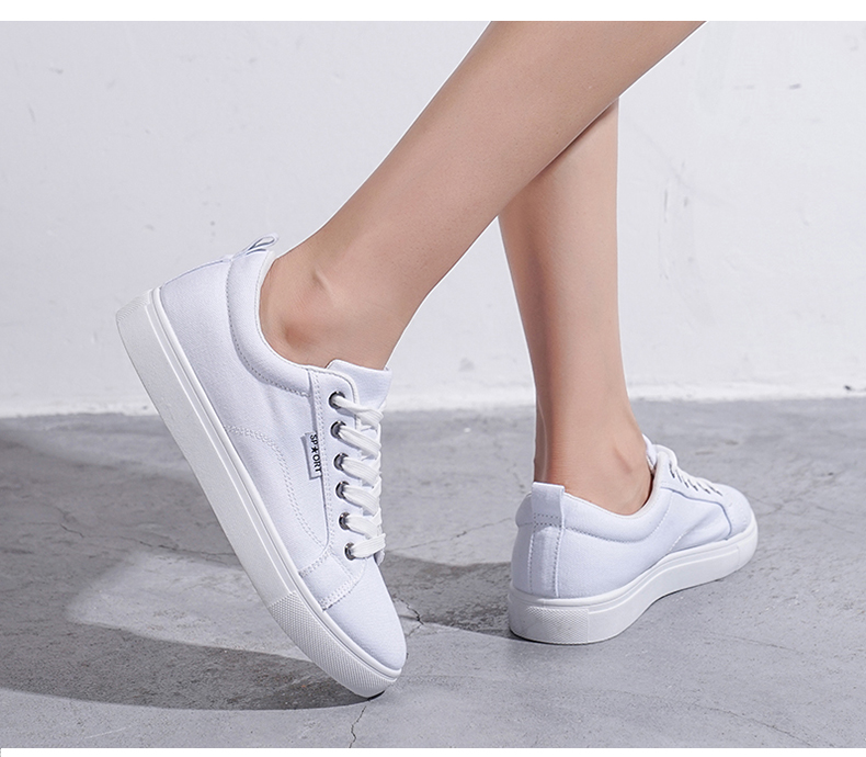 Unisex Commute Solid Color Round Toe Casual Shoes Canvas Shoes display picture 4