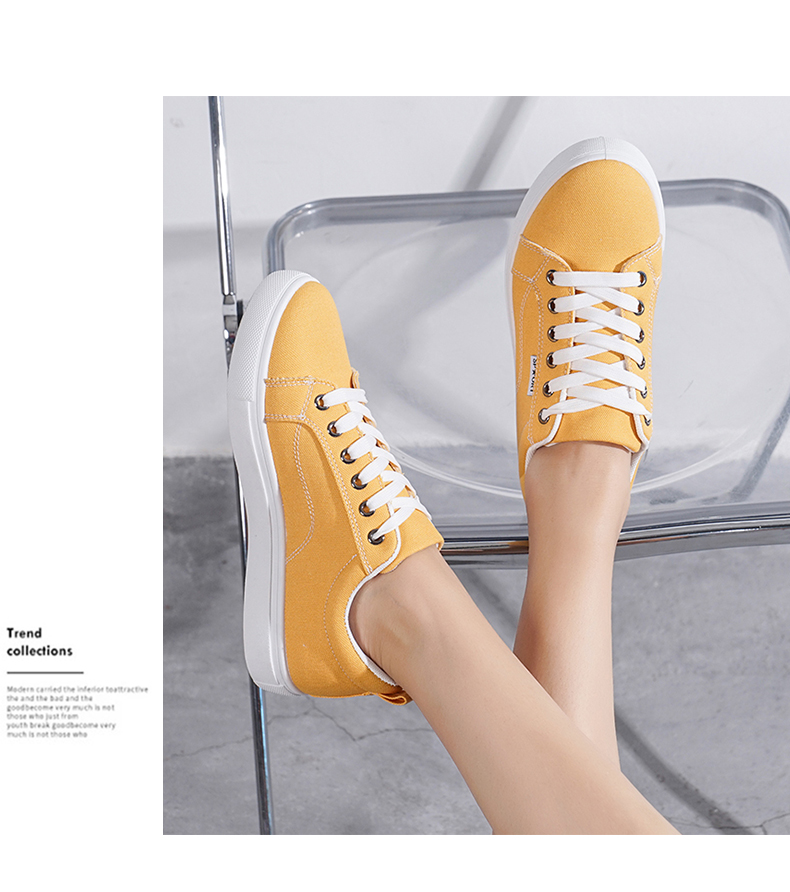 Unisex Commute Solid Color Round Toe Casual Shoes Canvas Shoes display picture 7