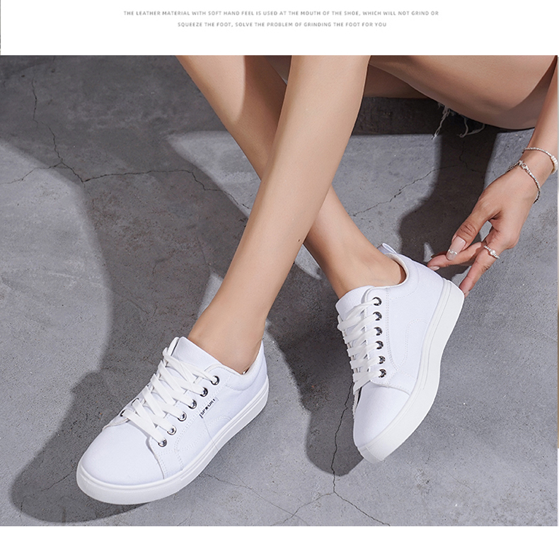 Unisex Commute Solid Color Round Toe Casual Shoes Canvas Shoes display picture 9