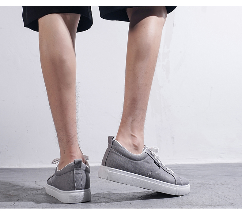 Unisex Commute Solid Color Round Toe Casual Shoes Canvas Shoes display picture 12