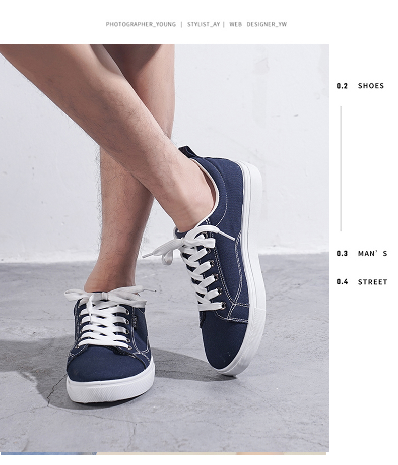 Unisex Commute Solid Color Round Toe Casual Shoes Canvas Shoes display picture 14