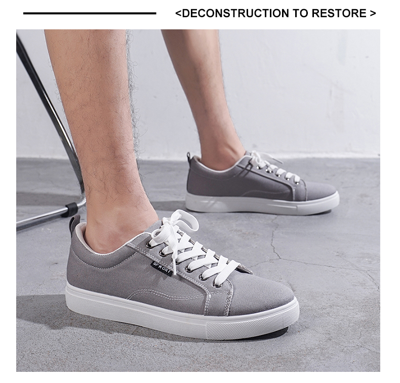 Unisex Commute Solid Color Round Toe Casual Shoes Canvas Shoes display picture 20
