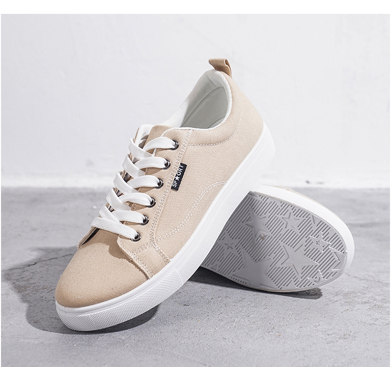 Unisex Commute Solid Color Round Toe Casual Shoes Canvas Shoes display picture 23