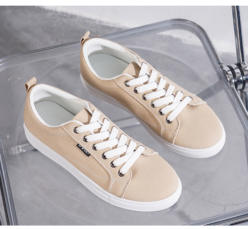 Unisex Commute Solid Color Round Toe Casual Shoes Canvas Shoes display picture 24