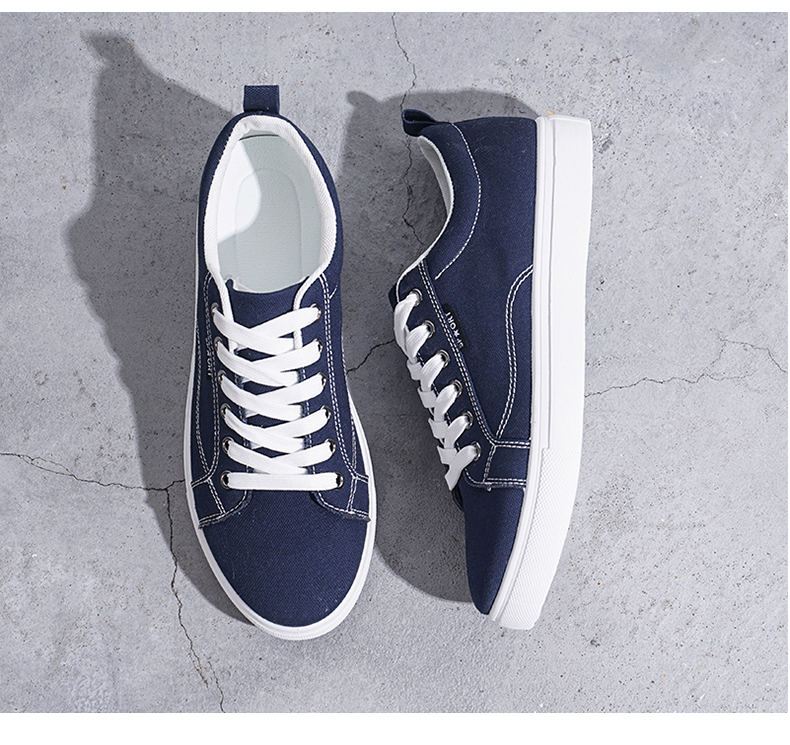 Unisex Commute Solid Color Round Toe Casual Shoes Canvas Shoes display picture 28