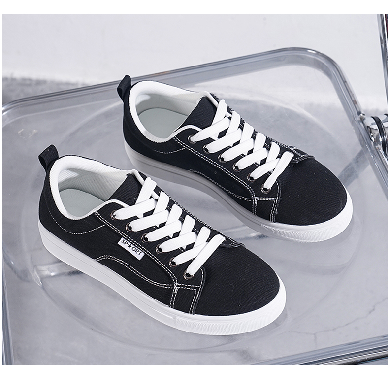 Unisex Commute Solid Color Round Toe Casual Shoes Canvas Shoes display picture 32