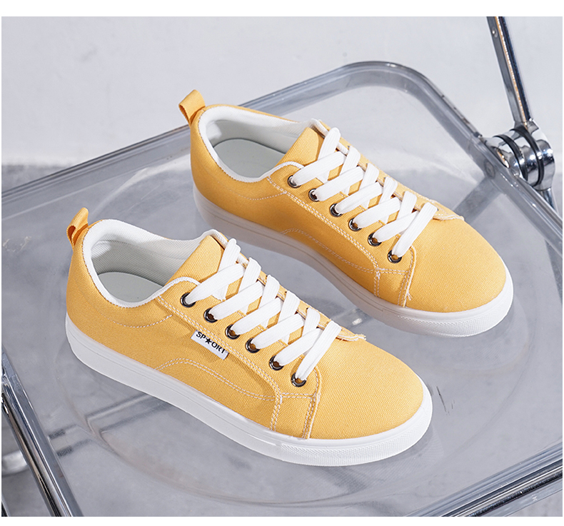Unisex Commute Solid Color Round Toe Casual Shoes Canvas Shoes display picture 33