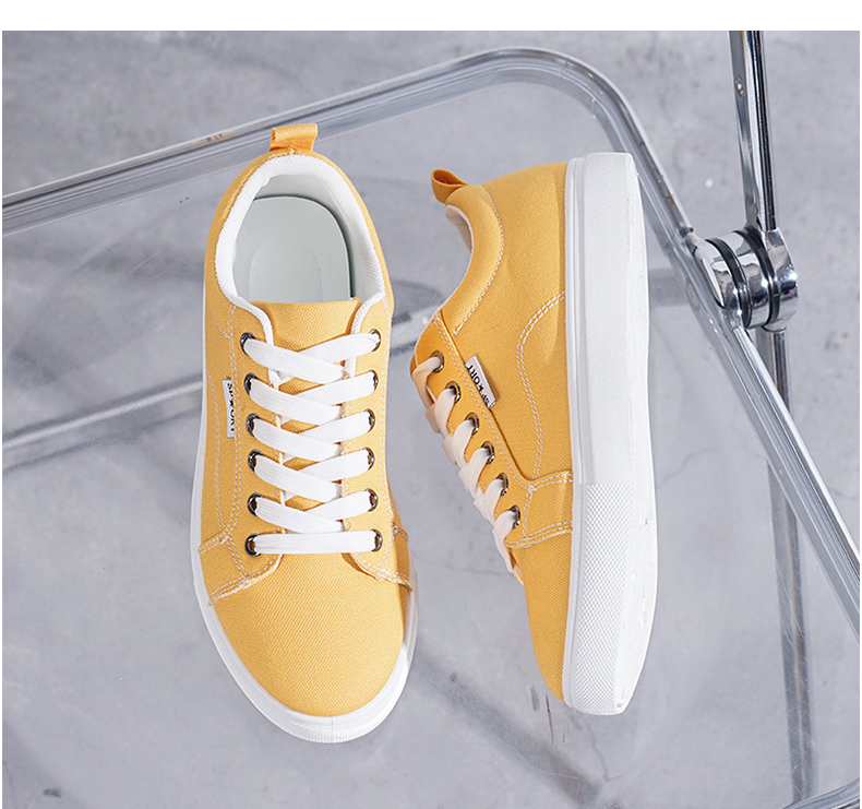 Unisex Commute Solid Color Round Toe Casual Shoes Canvas Shoes display picture 34