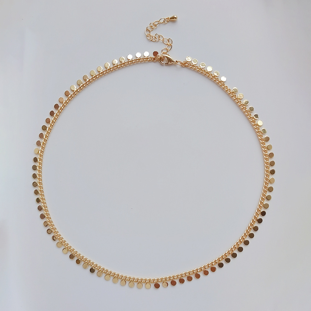 Einfacher Stil Runden Glas Perlen Frau Halskette display picture 3