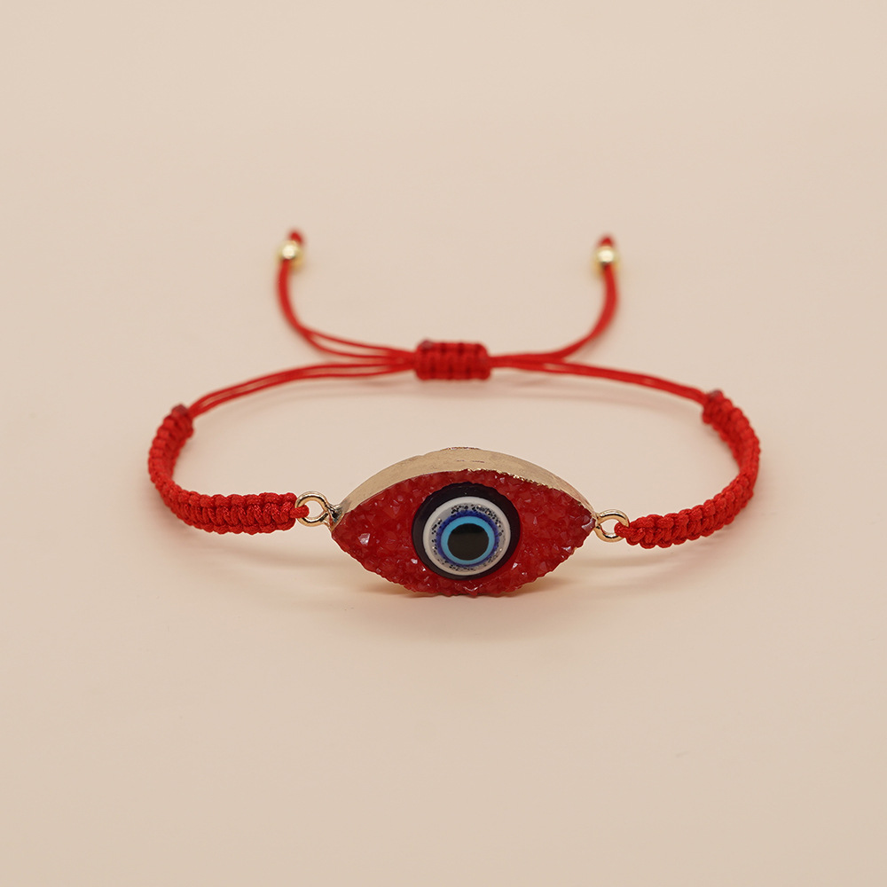 Ig Style Devil's Eye Plastic Resin Handmade Women's Bracelets display picture 3