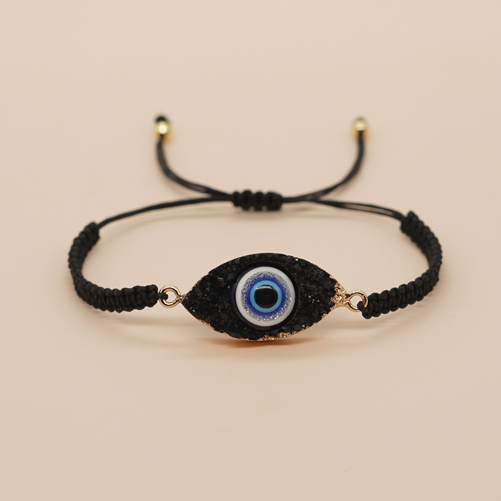 Ig Style Devil's Eye Plastic Resin Handmade Women's Bracelets display picture 4