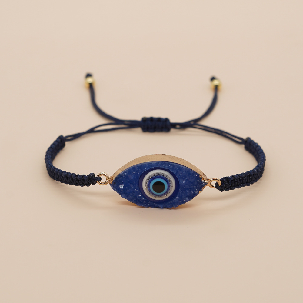 Ig Style Devil's Eye Plastic Resin Handmade Women's Bracelets display picture 8