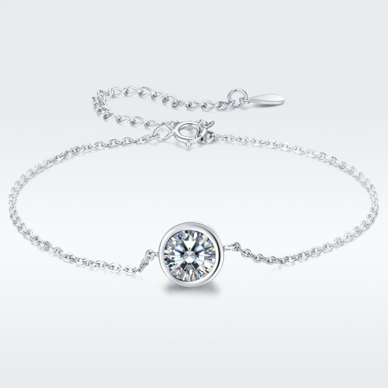 Décontractée Mignon Forme De Cœur Chat Papillon Argent Sterling Or Blanc Plaqué Zircon Bracelets En Masse display picture 16