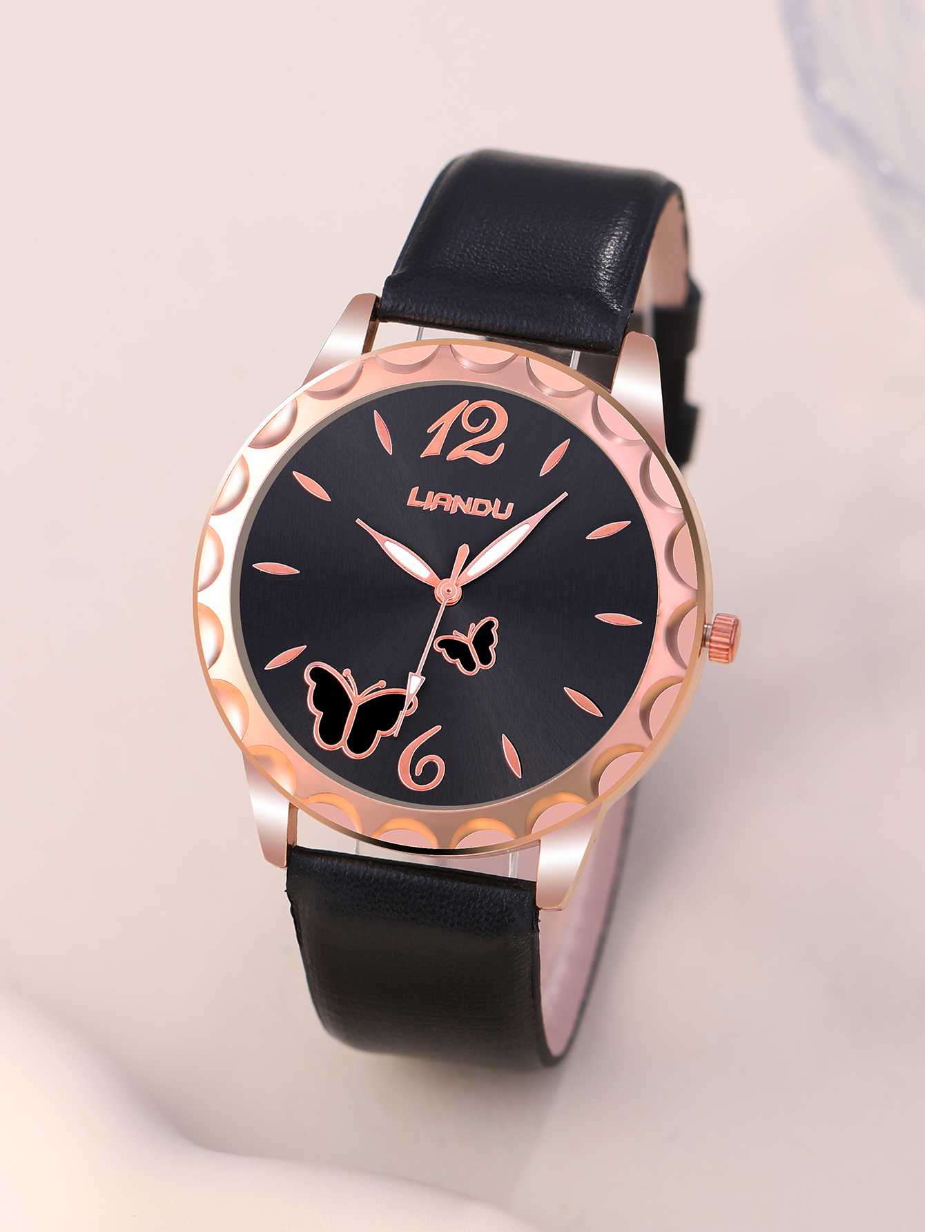 Casual Butterfly Buckle Quartz Women's Watches display picture 5