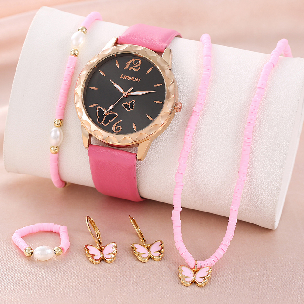 Casual Butterfly Buckle Quartz Women's Watches display picture 8