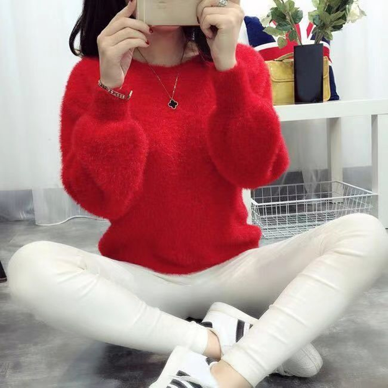 Women's Sweater Long Sleeve Sweaters & Cardigans Casual Solid Color display picture 6