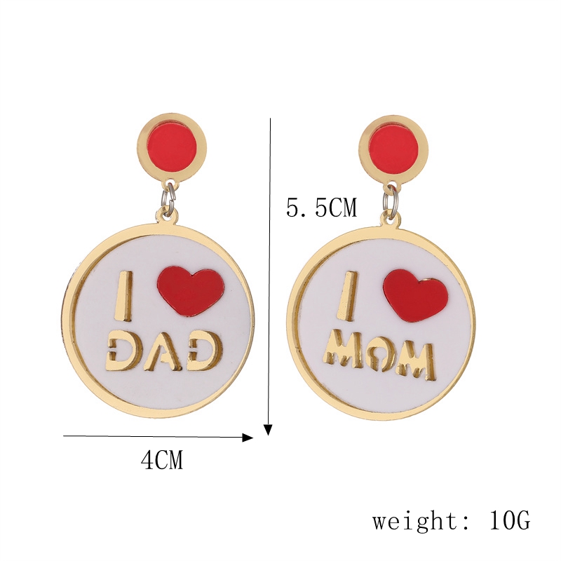 Wholesale Jewelry Fashion Astronaut Color Block Heart Shape Arylic No Inlaid Earrings display picture 2
