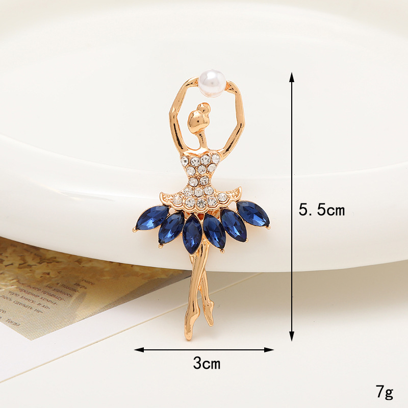 Sweet Cartoon Character Alloy Plating Inlay Artificial Crystal Jewelry Accessories display picture 5