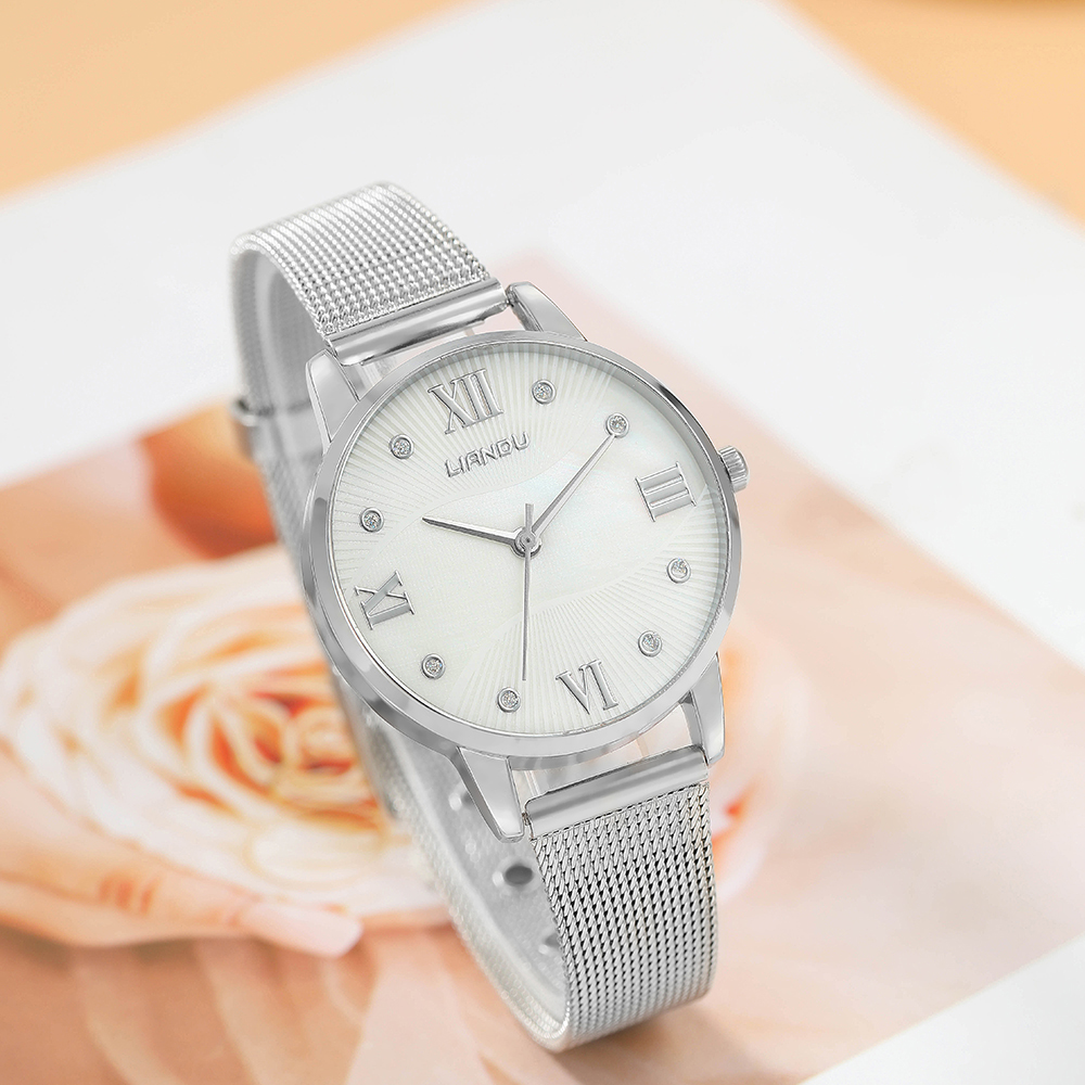 Casual Waves Buckle Quartz Women's Watches display picture 5