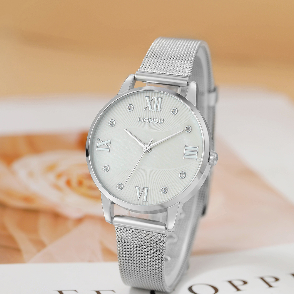 Casual Waves Buckle Quartz Women's Watches display picture 6