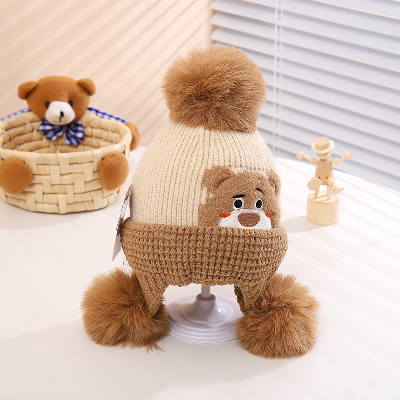 Children Unisex Casual Cute Animal Wool Cap display picture 9