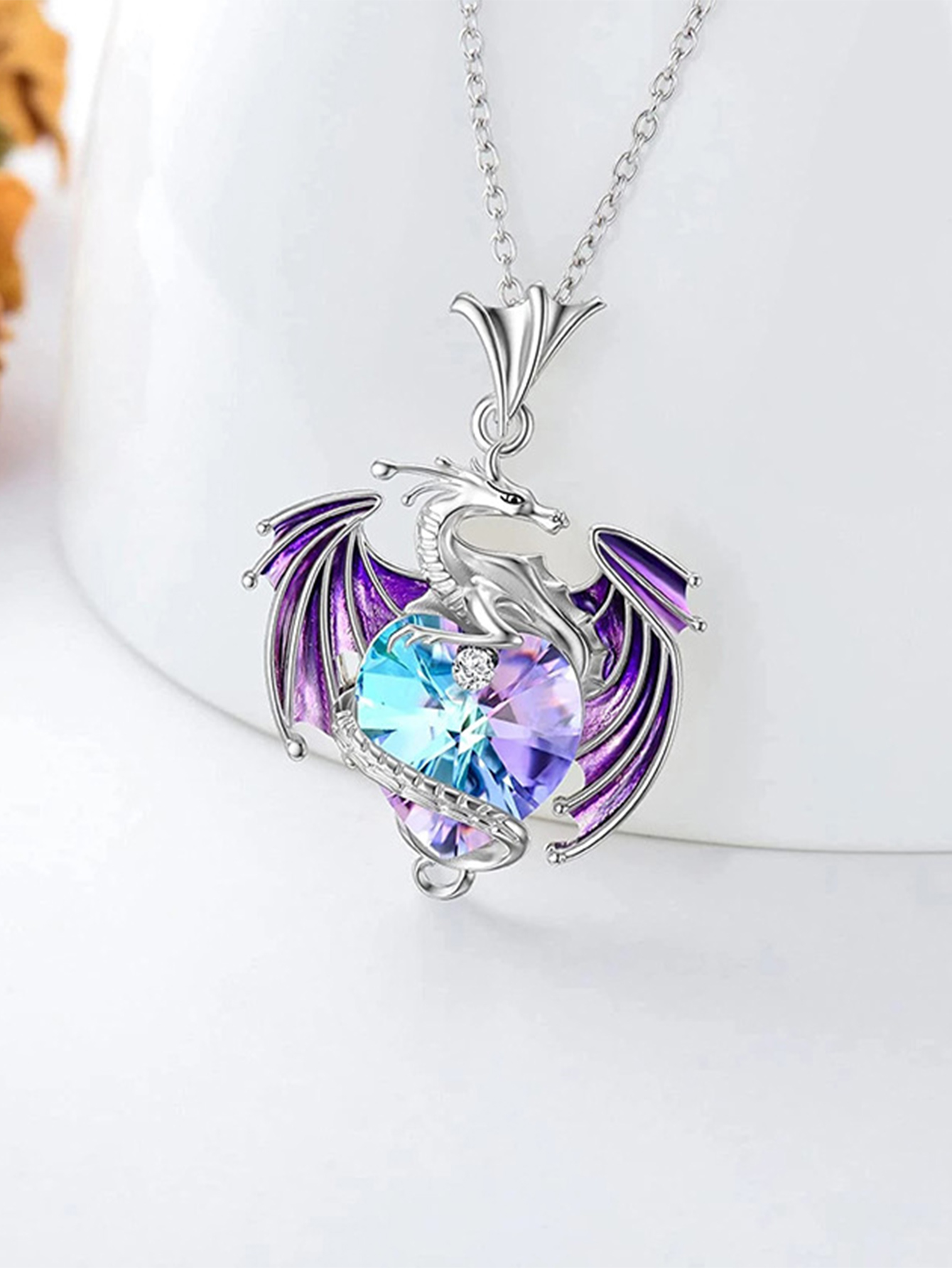 Simple Style Color Block Rhinestones Alloy Wholesale Pendant Necklace display picture 1