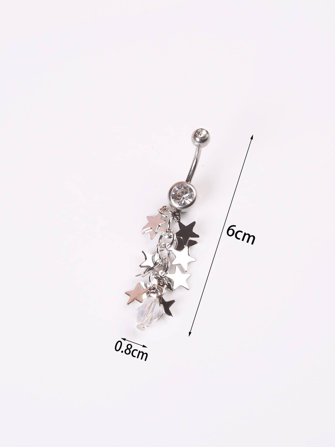 Ig Style Sexy Cool Style Star Stainless Steel Belly Ring display picture 2