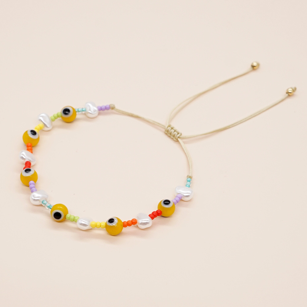 Bohemian Eye Glass Handmade Women's Bracelets display picture 1