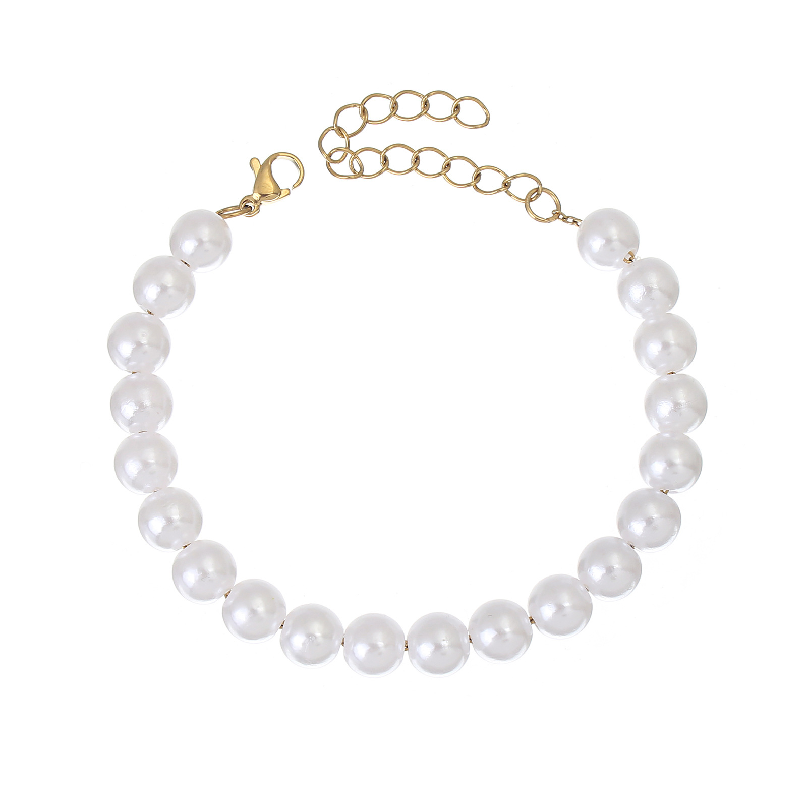 Vacation Solid Color Imitation Pearl Wholesale Bracelets display picture 11