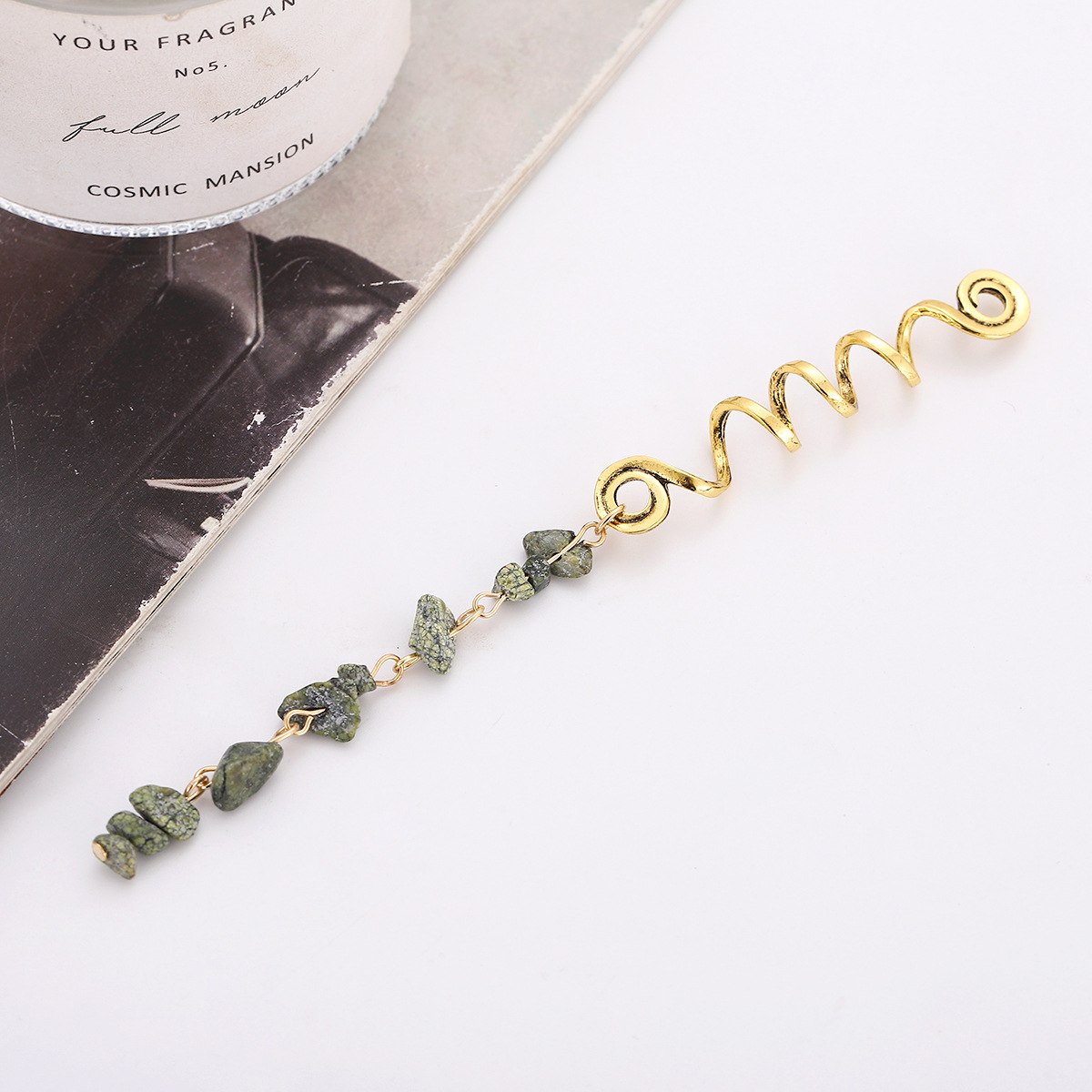 Basic Geometric Alloy Plating Hair Clip display picture 3