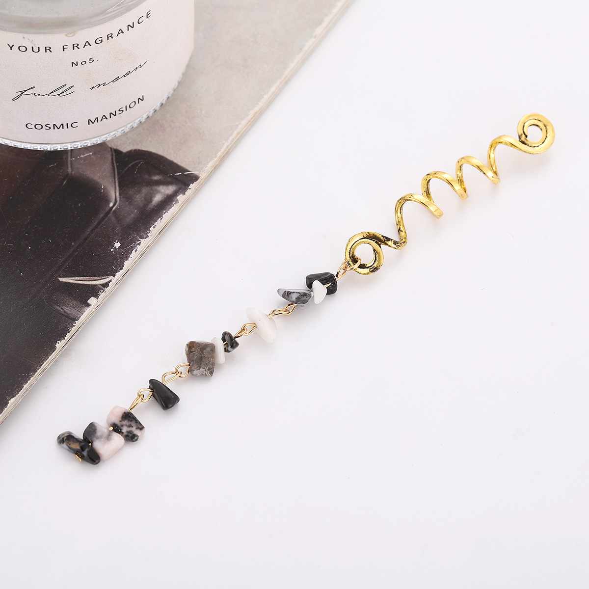 Basic Geometric Alloy Plating Hair Clip display picture 5