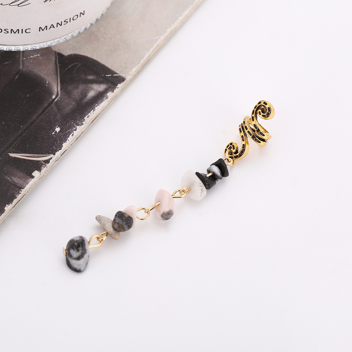 Basic Geometric Alloy Plating Hair Clip display picture 6
