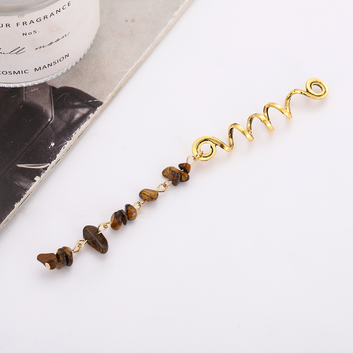 Basic Geometric Alloy Plating Hair Clip display picture 7