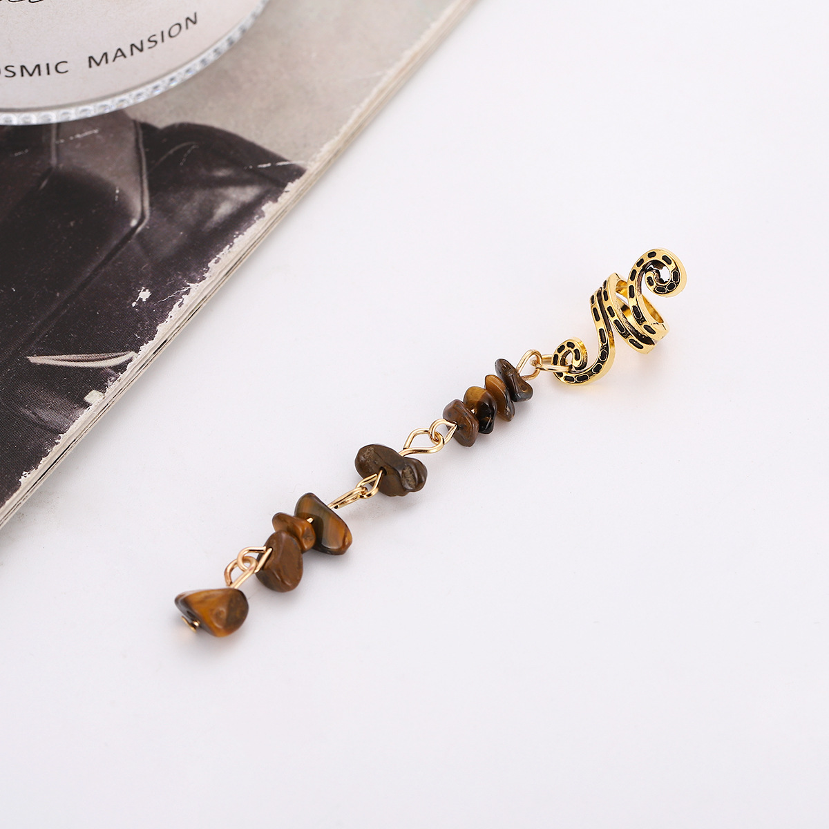 Basic Geometric Alloy Plating Hair Clip display picture 8