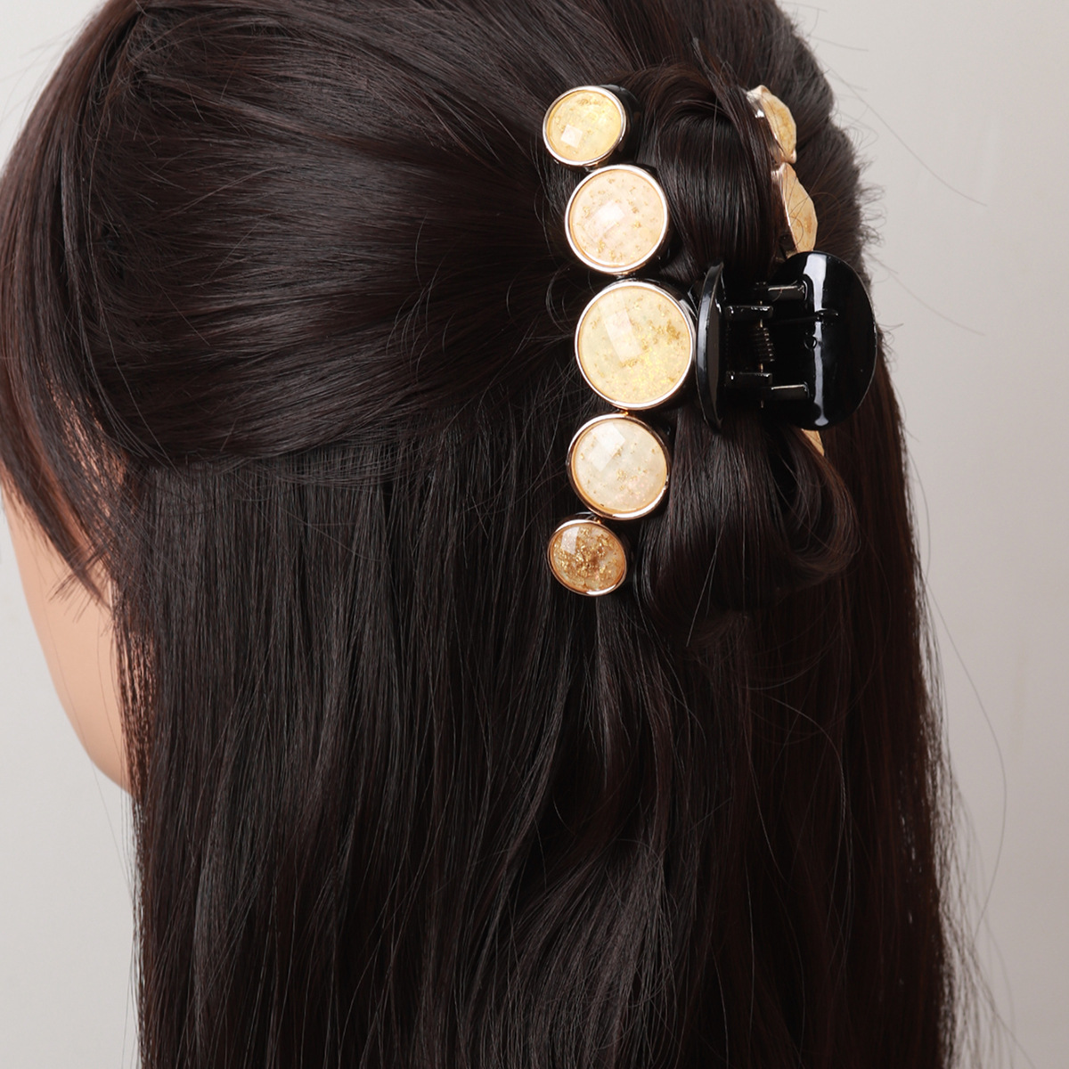 Simple Style Geometric Arylic Hair Claws display picture 6