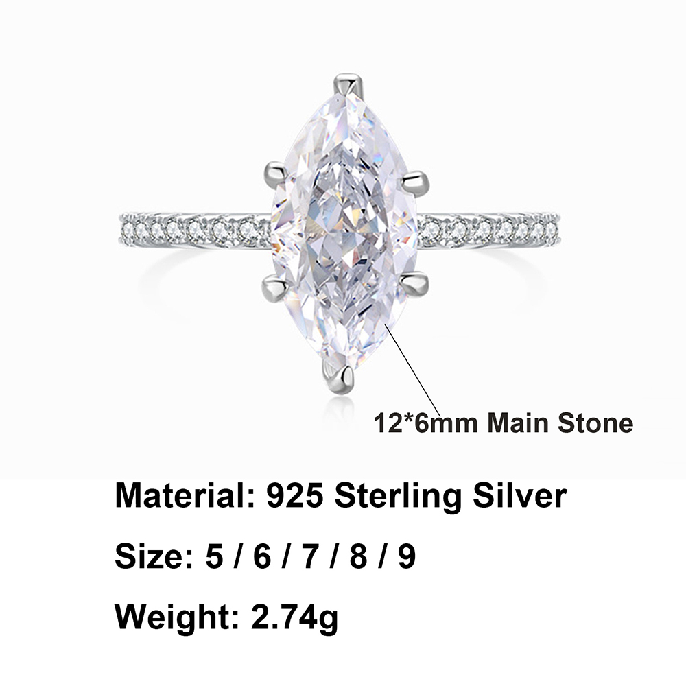 Sterling Silver 14K Gold Plated White Gold Plated Shiny Plating Inlay Irregular The Answer Zircon Rings display picture 2