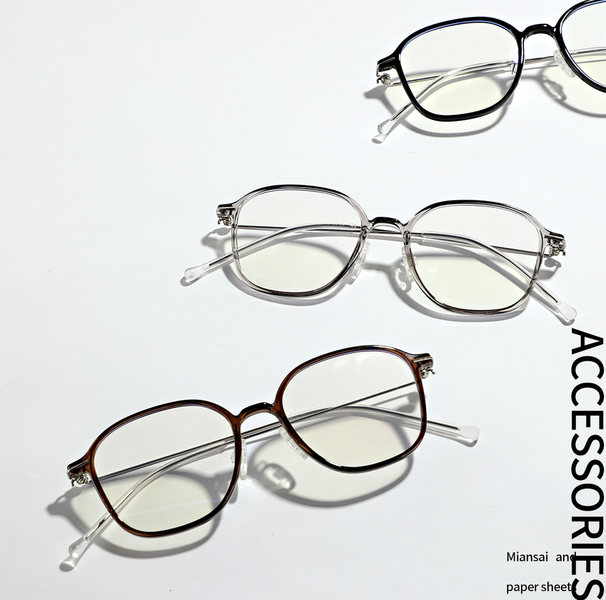 Modern Style Streetwear Round Ac Round Frame Full Frame Glasses display picture 2