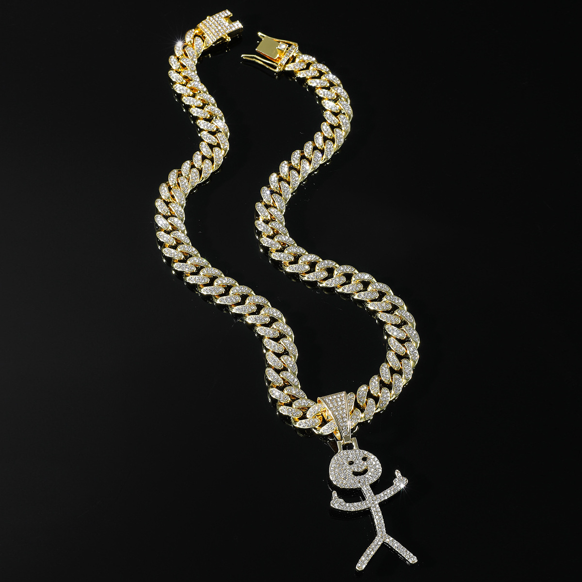 Hip-hop Cartoon Character Alloy Men's Pendant Necklace display picture 2