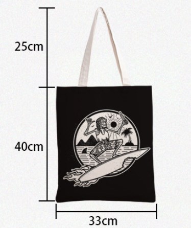 Unisex Simple Style Skull Shopping Bags display picture 1