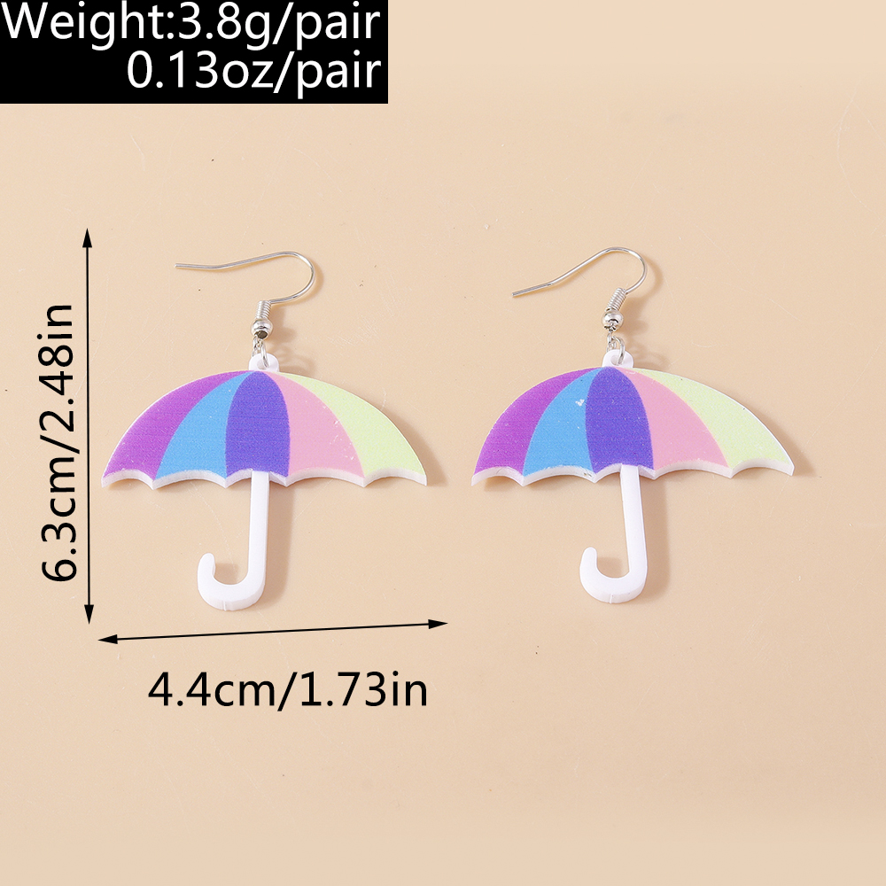 1 Pair Cute Dinosaur Printing Zinc Alloy Drop Earrings display picture 9