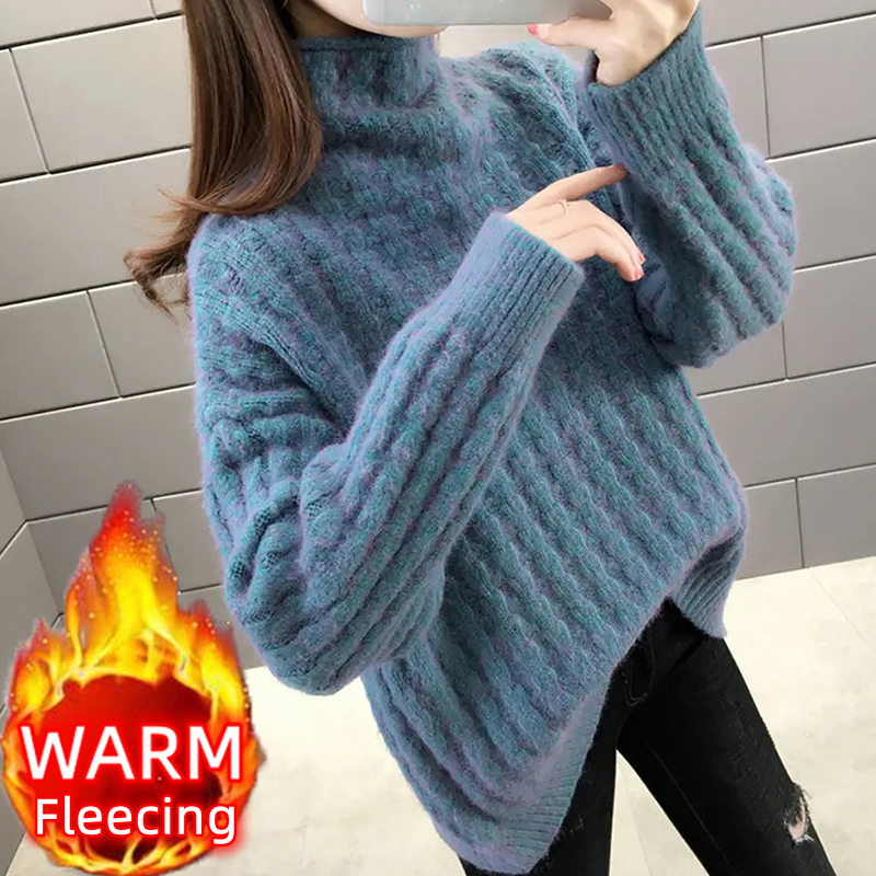 Women's Sweater Long Sleeve Sweaters & Cardigans Knitted Casual Solid Color display picture 2