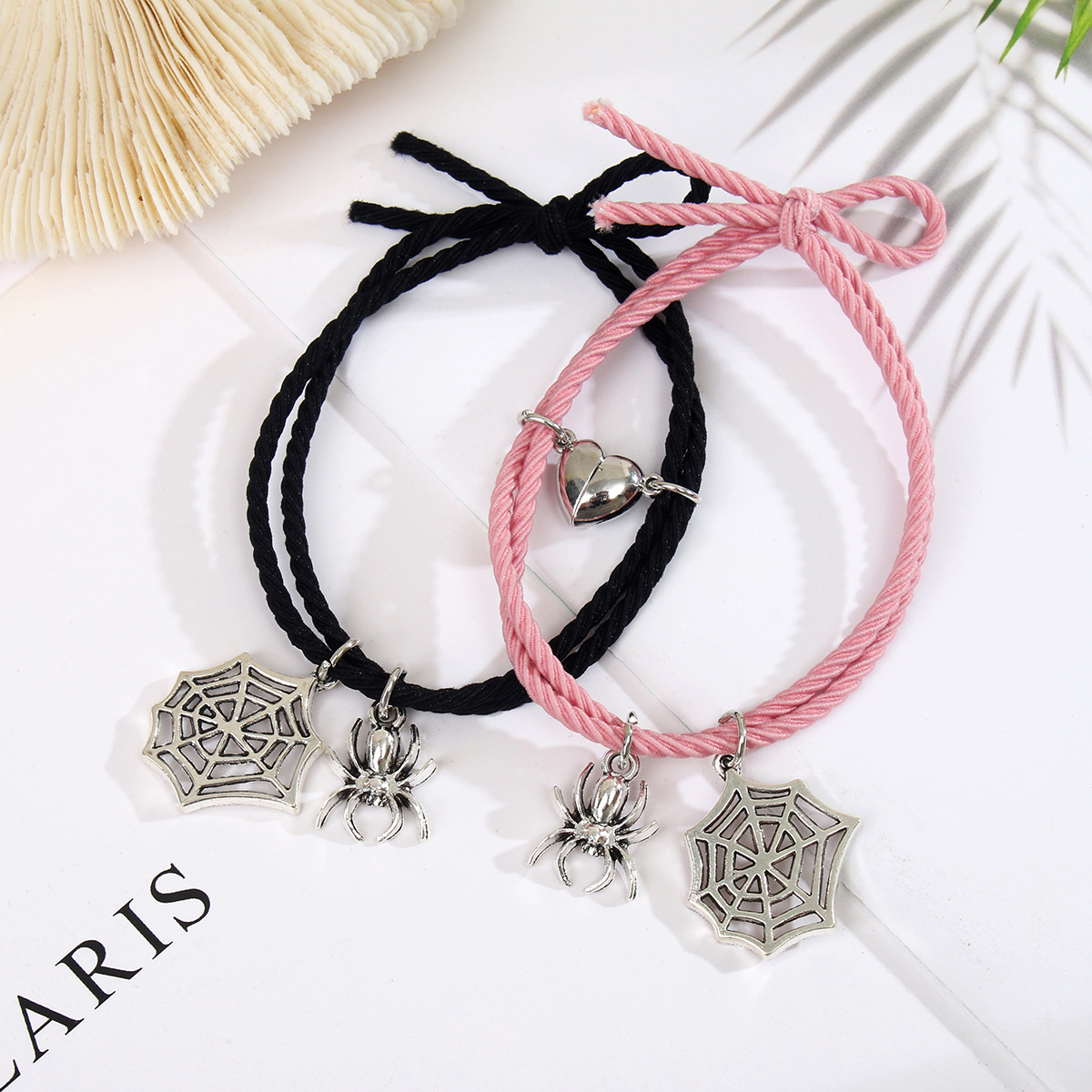 Simple Style Spider Rope Handmade Couple Bracelets display picture 4