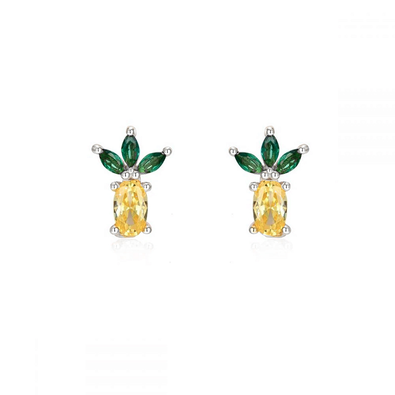 1 Pair Ig Style Simple Style Geometric Plating Inlay Copper Zircon 18k Gold Plated Drop Earrings display picture 6
