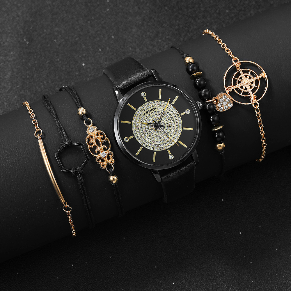 Casual Paisley Buckle Quartz Women's Watches display picture 1